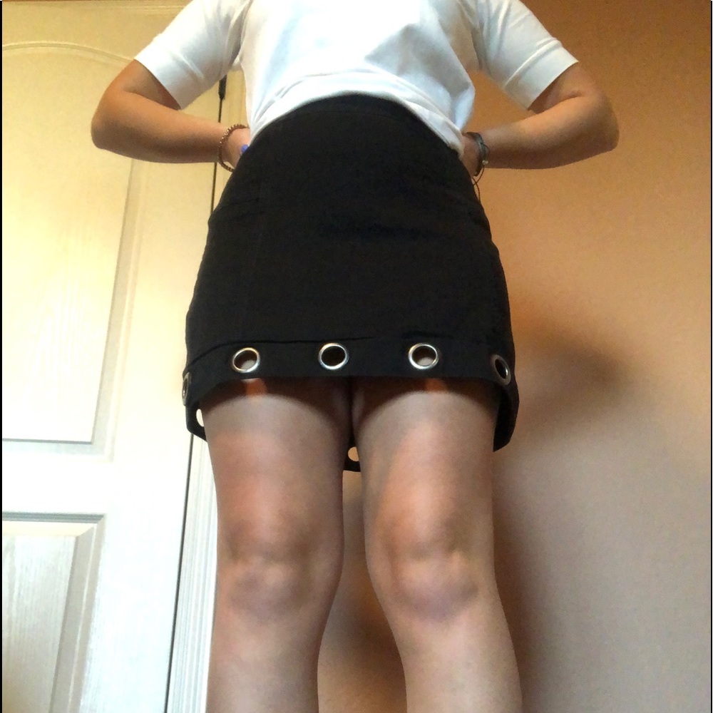 Black skirt